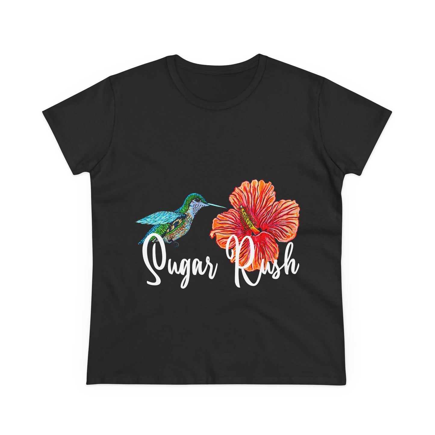 Sugar Rush Women's Midweight Cotton Tee