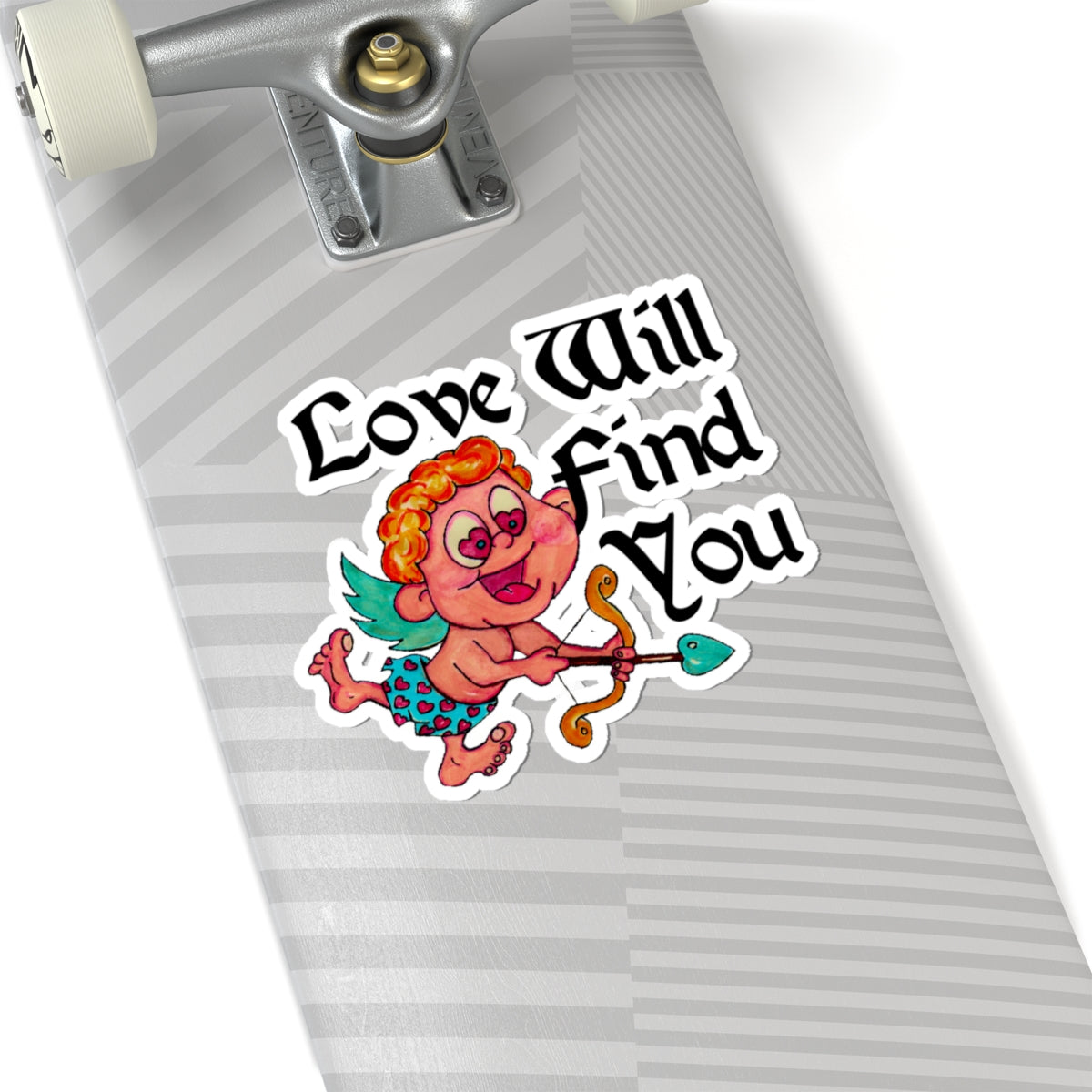 Love Will Find You Kiss-Cut Stickers