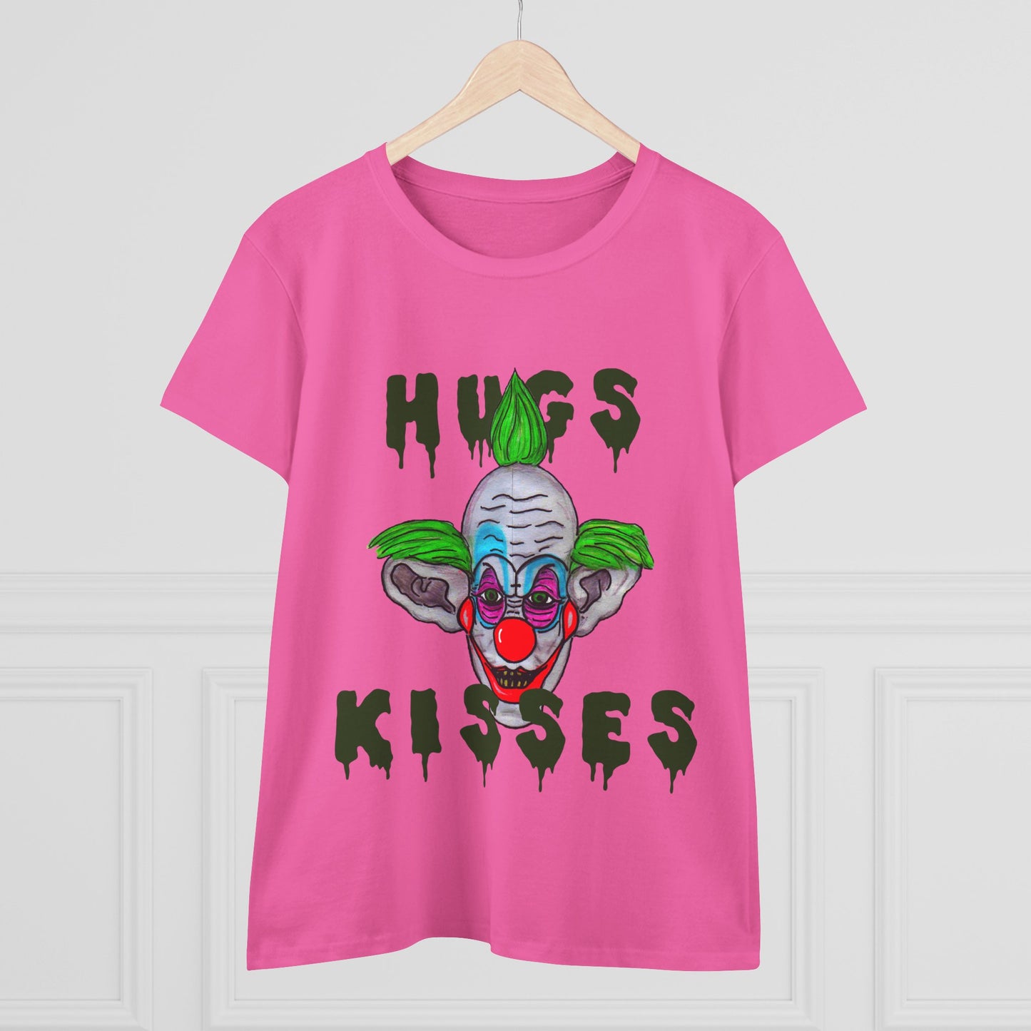 Hugs, Kisses Women's Midweight Cotton Tee