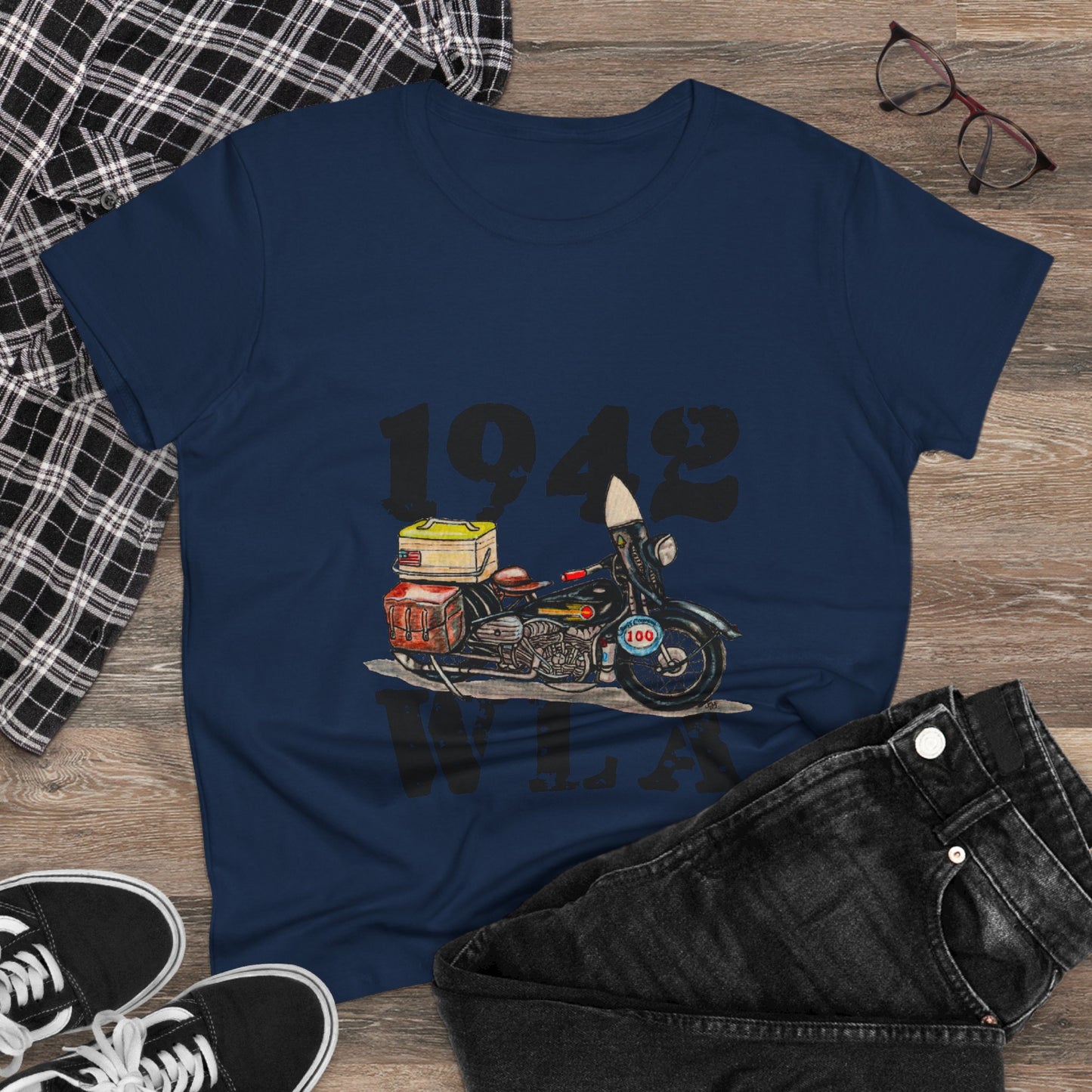 1942 WLA Women's Midweight Cotton Tee