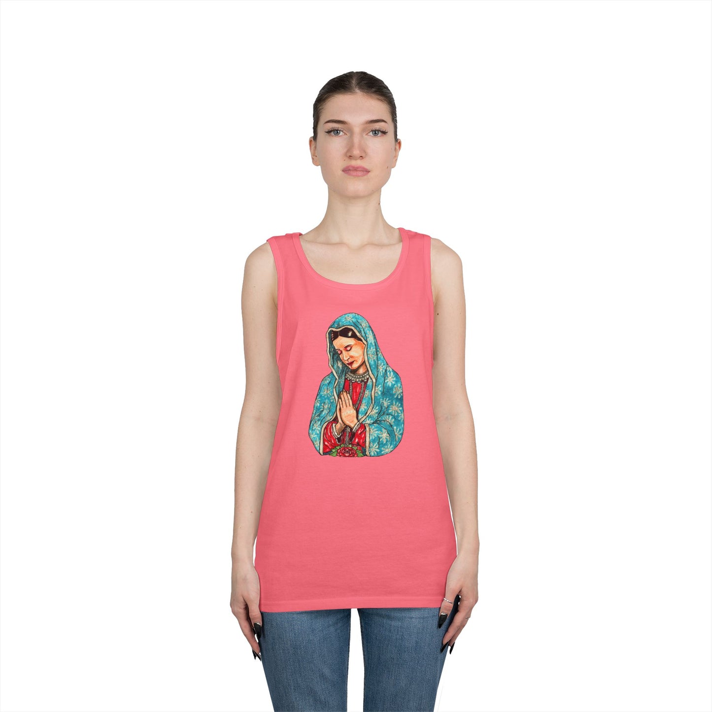 Mary Unisex Heavy Cotton Tank Top