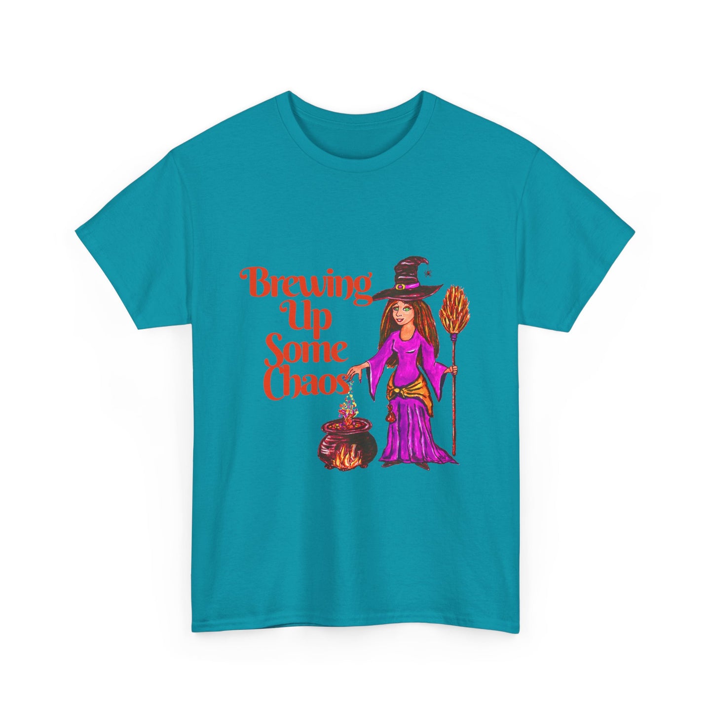 Brewing Up Some Chaos Unisex Heavy Cotton Tee