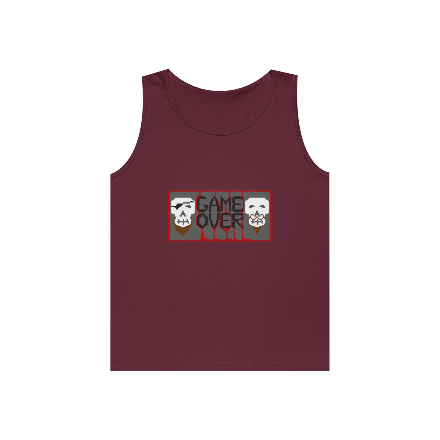Game Over Unisex Heavy Cotton Tank Top