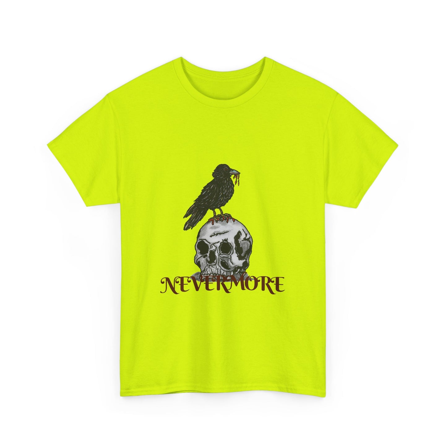 Nevermore Unisex Heavy Cotton Tee