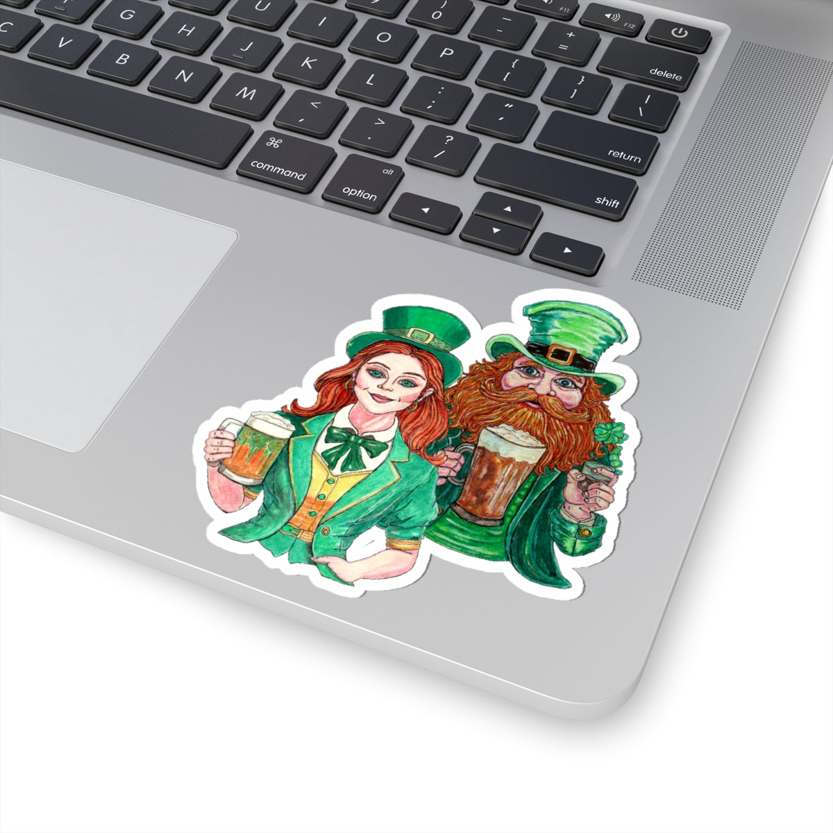 Leprechauns Kiss-Cut Stickers