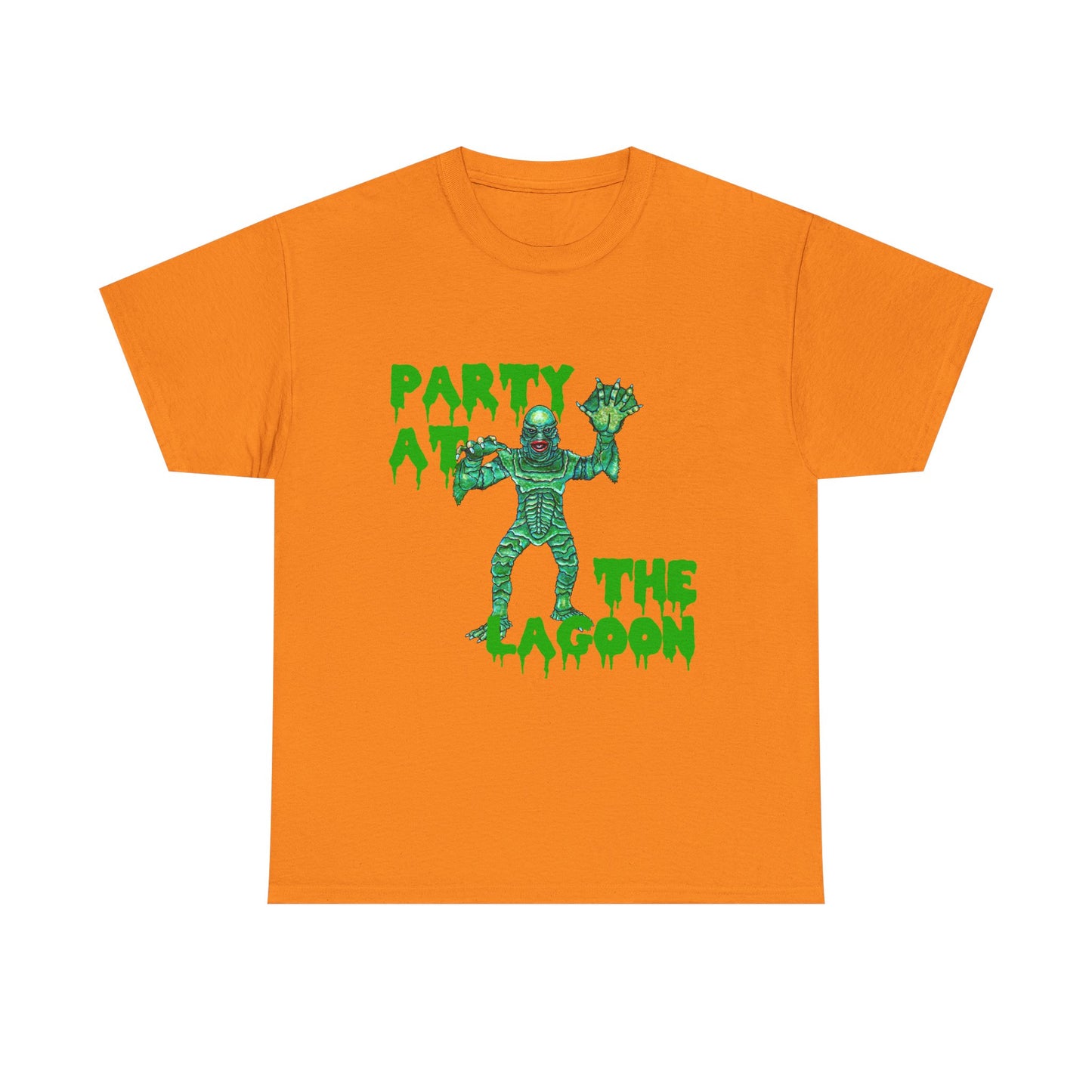 Party at the Lagoon Unisex Heavy Cotton Tee
