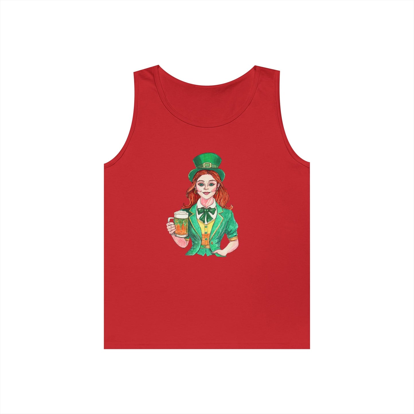 Paddy's Day Cheers Unisex Heavy Cotton Tank Top