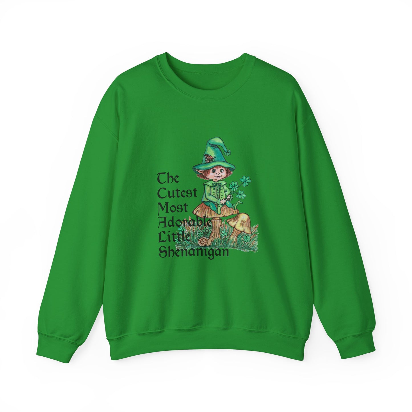 Cutest Leprechaun Unisex Heavy Blend™ Crewneck Sweatshirt