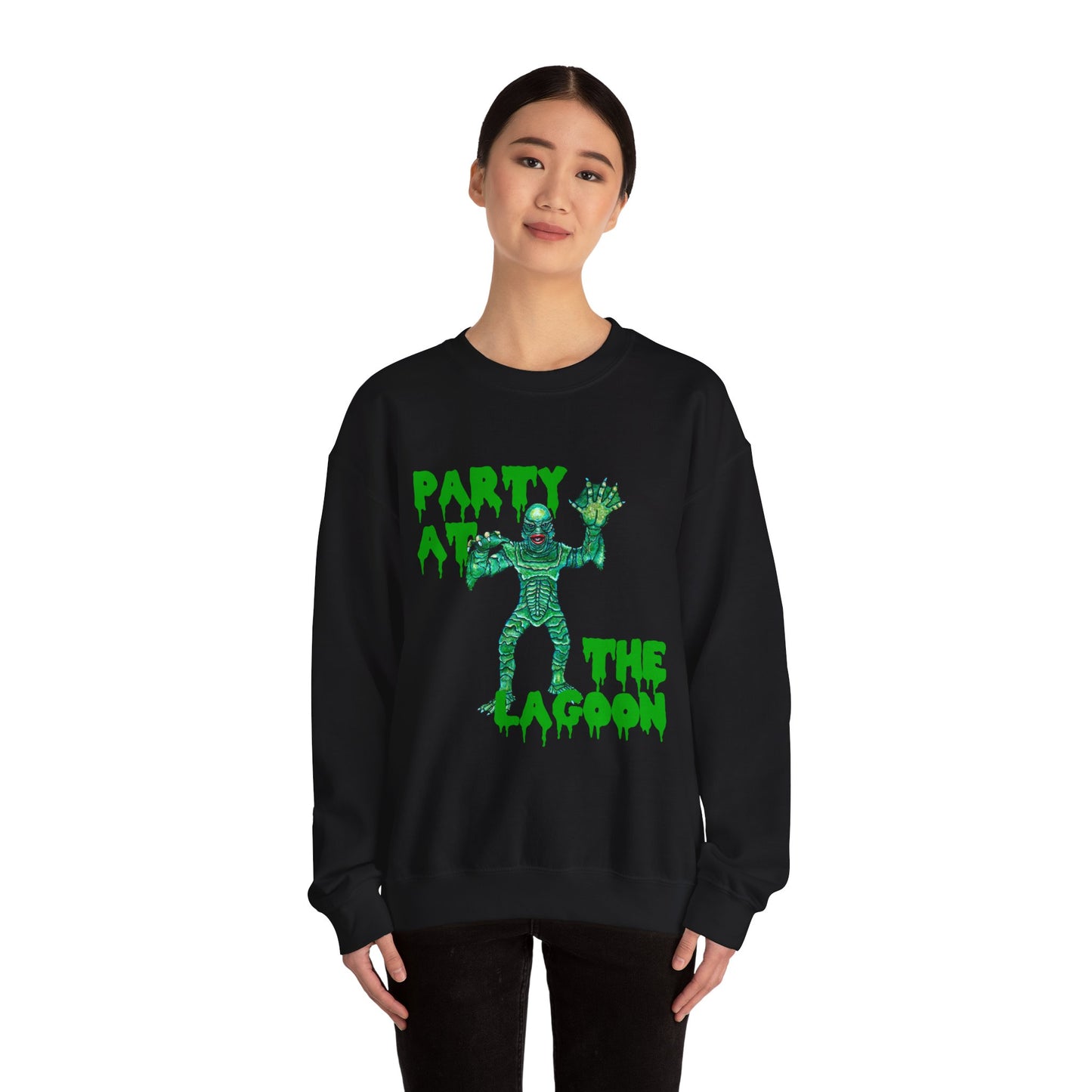 Party at the Lagoon Unisex Heavy Blend™ Crewneck Sweatshirt