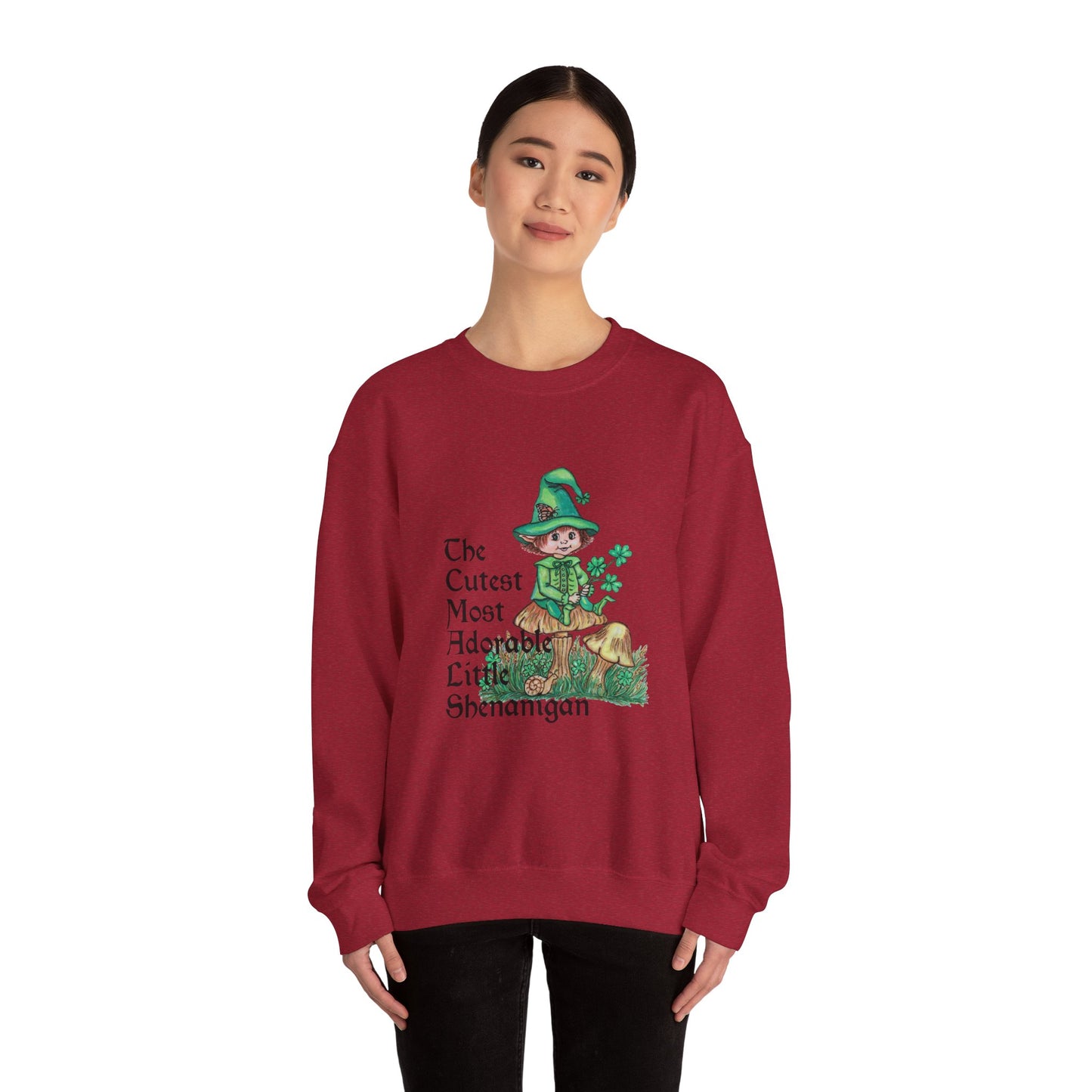 Cutest Leprechaun Unisex Heavy Blend™ Crewneck Sweatshirt