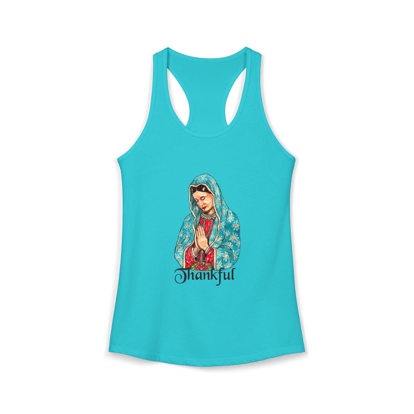 Thankful Women's Ideal Racerback Tank