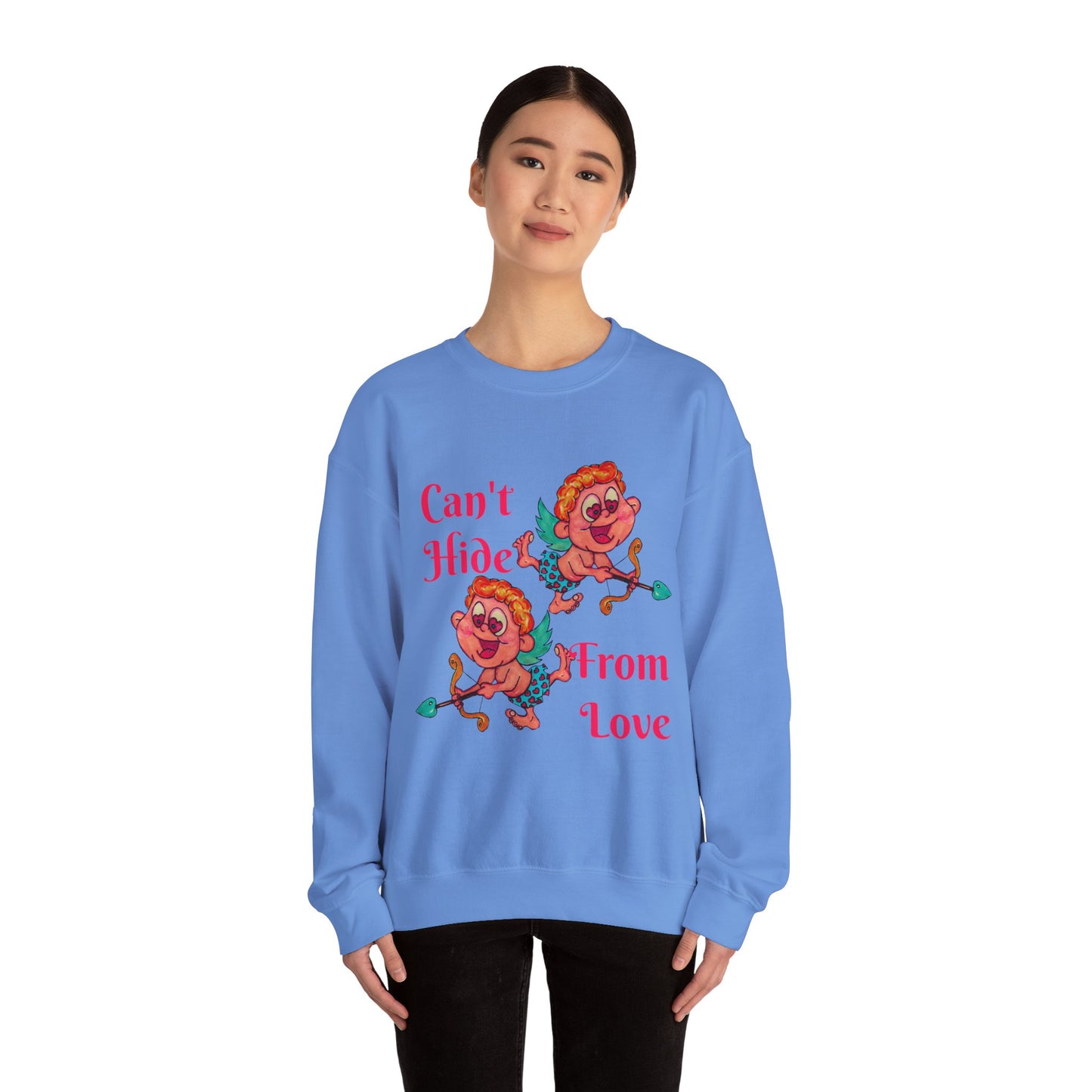 Can't Hide From Love Unisex Heavy Blend™ Crewneck Sweatshirt