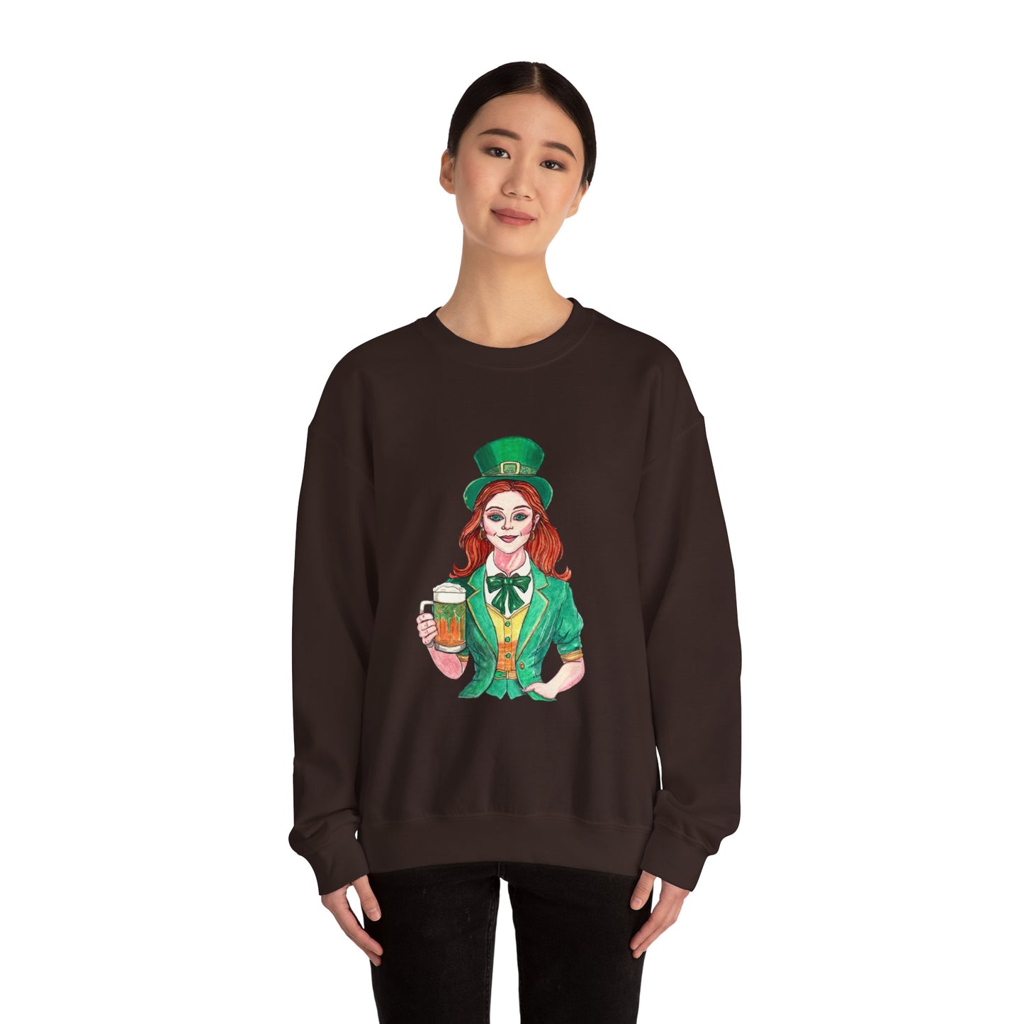 Paddys Day Cheers Unisex Heavy Blend™ Crewneck Sweatshirt