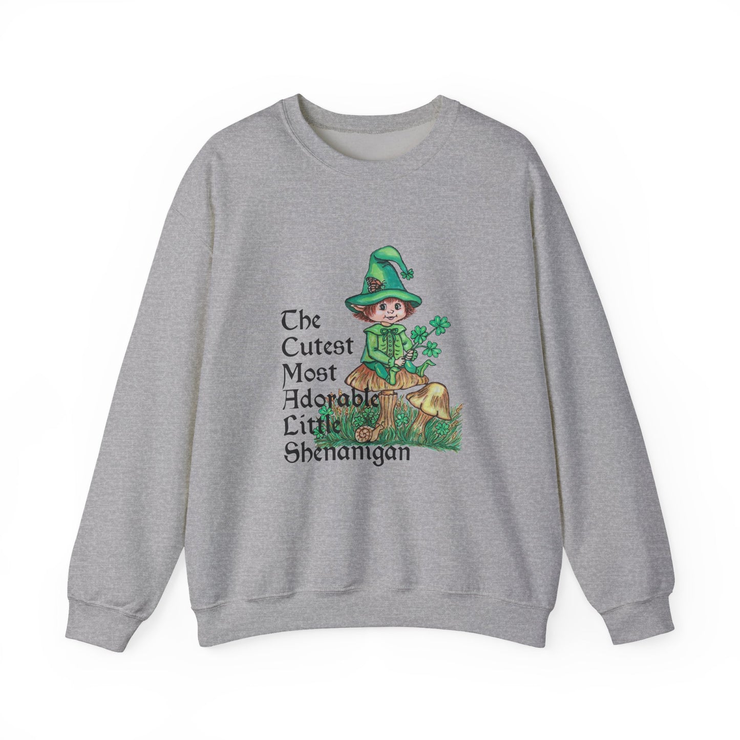 Cutest Leprechaun Unisex Heavy Blend™ Crewneck Sweatshirt