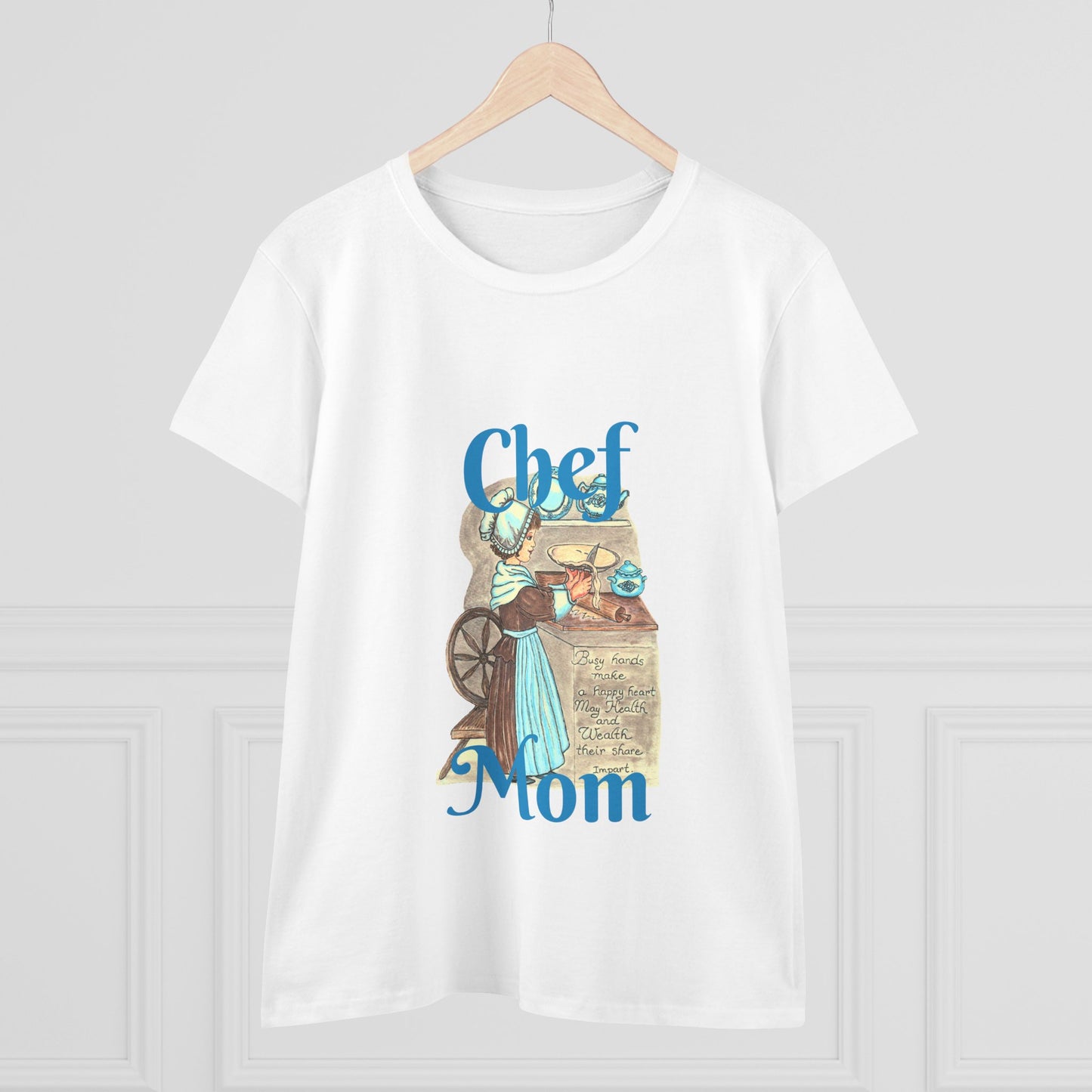 Chef Mom Women's Midweight Cotton Tee