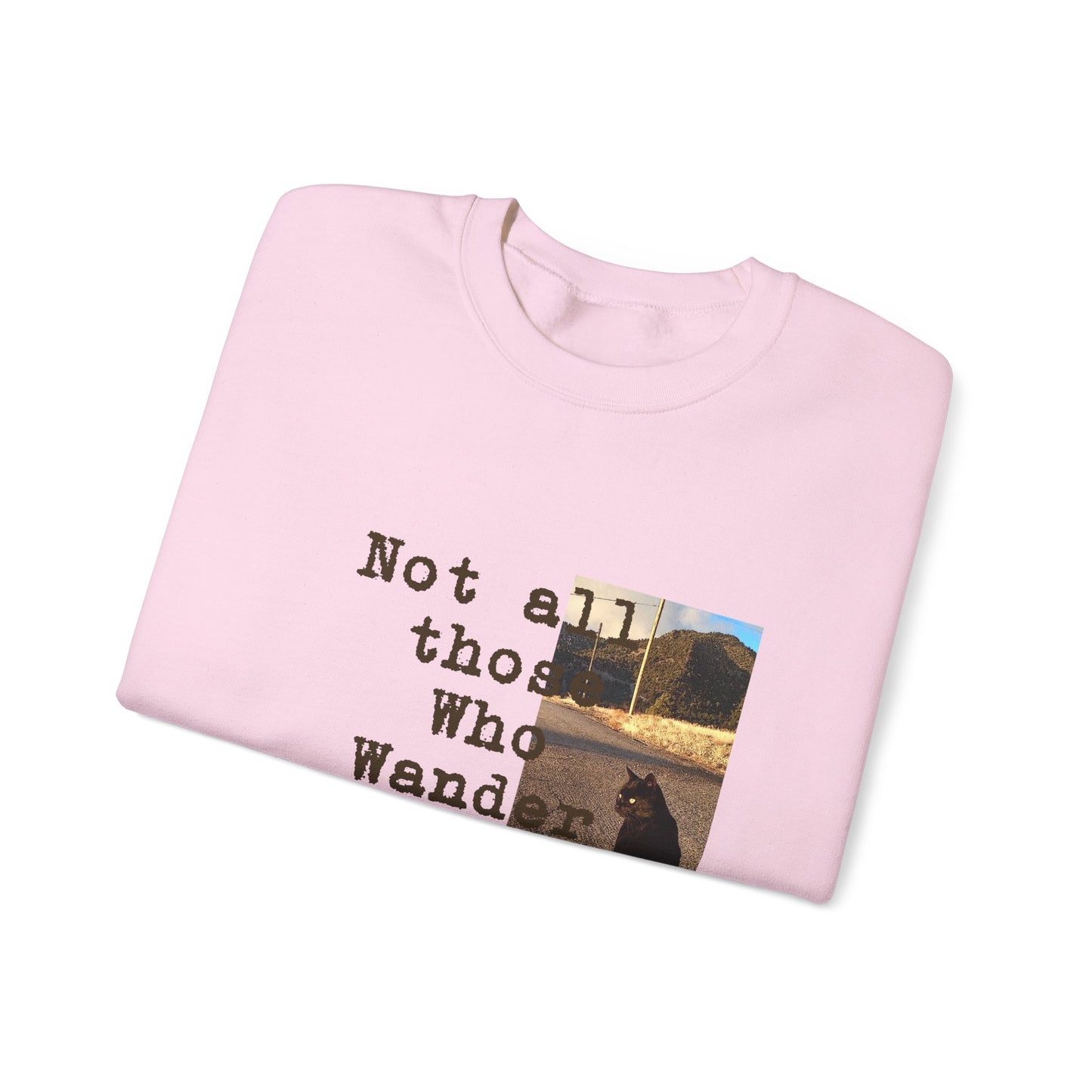 Wandering Kitty Unisex Heavy Blend™ Crewneck Sweatshirt