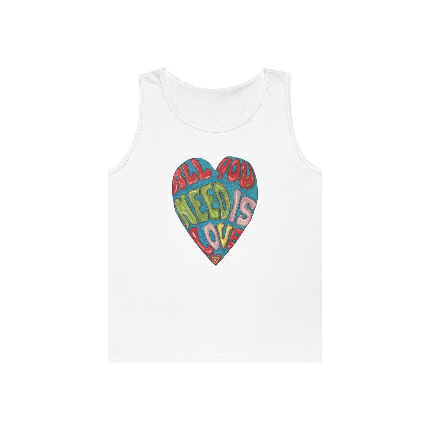Love Unisex Heavy Cotton Tank Top