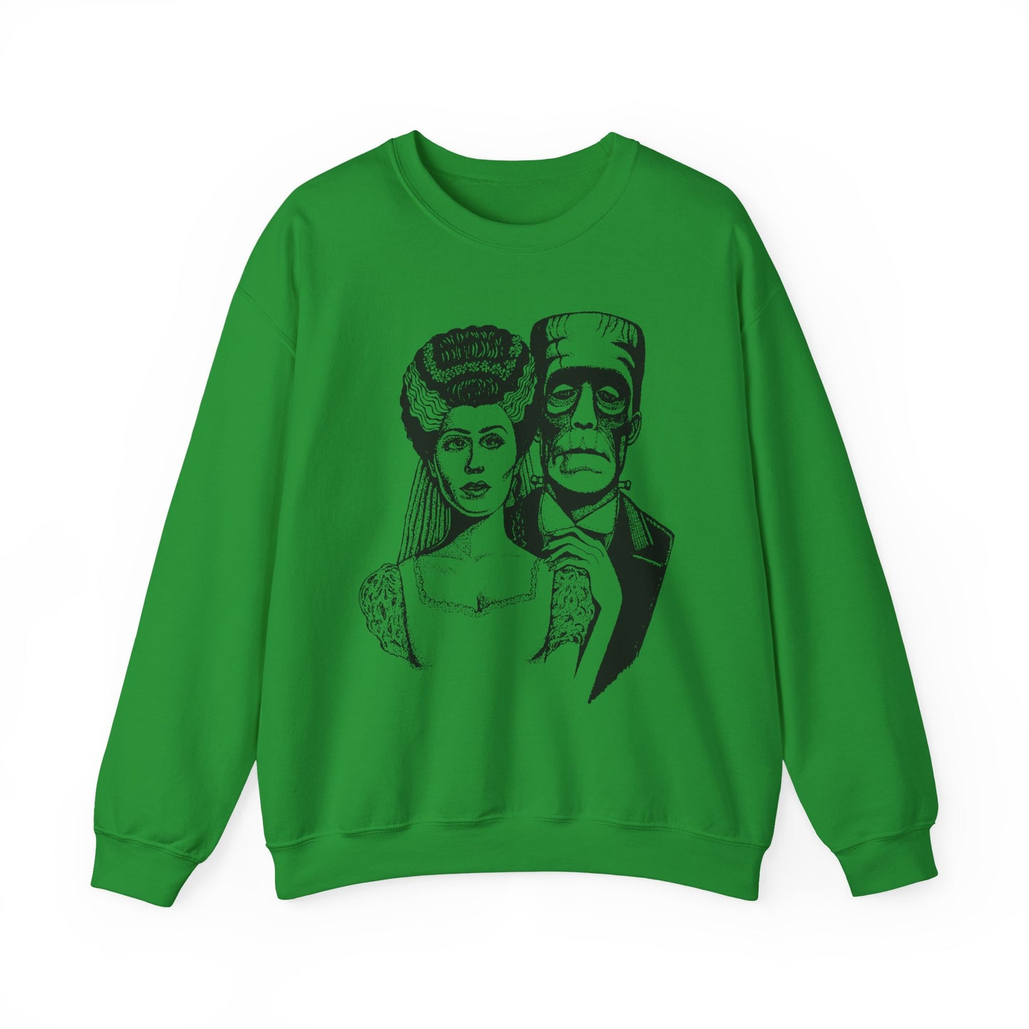 Frankenstein and Bride Unisex Heavy Blend™ Crewneck Sweatshirt