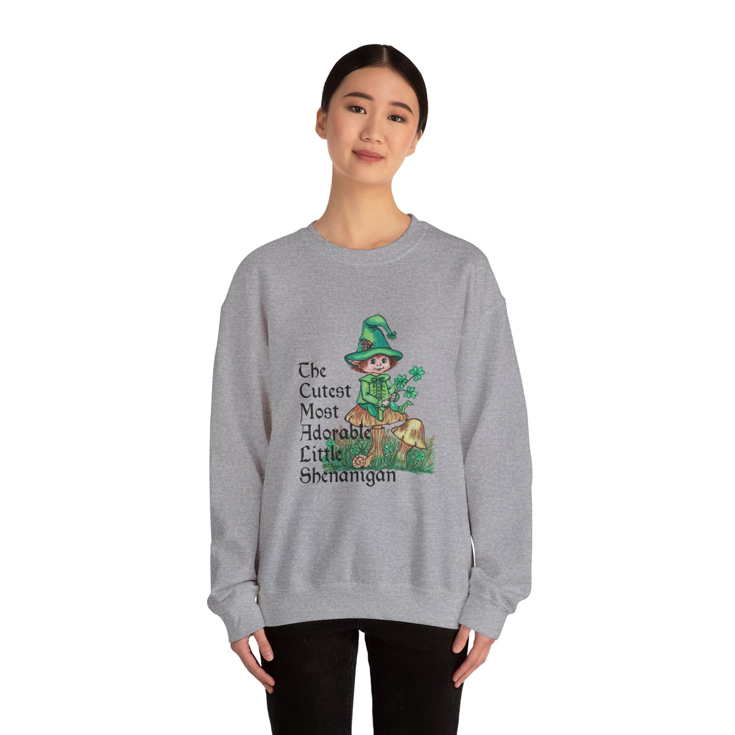 Cutest Leprechaun Unisex Heavy Blend™ Crewneck Sweatshirt