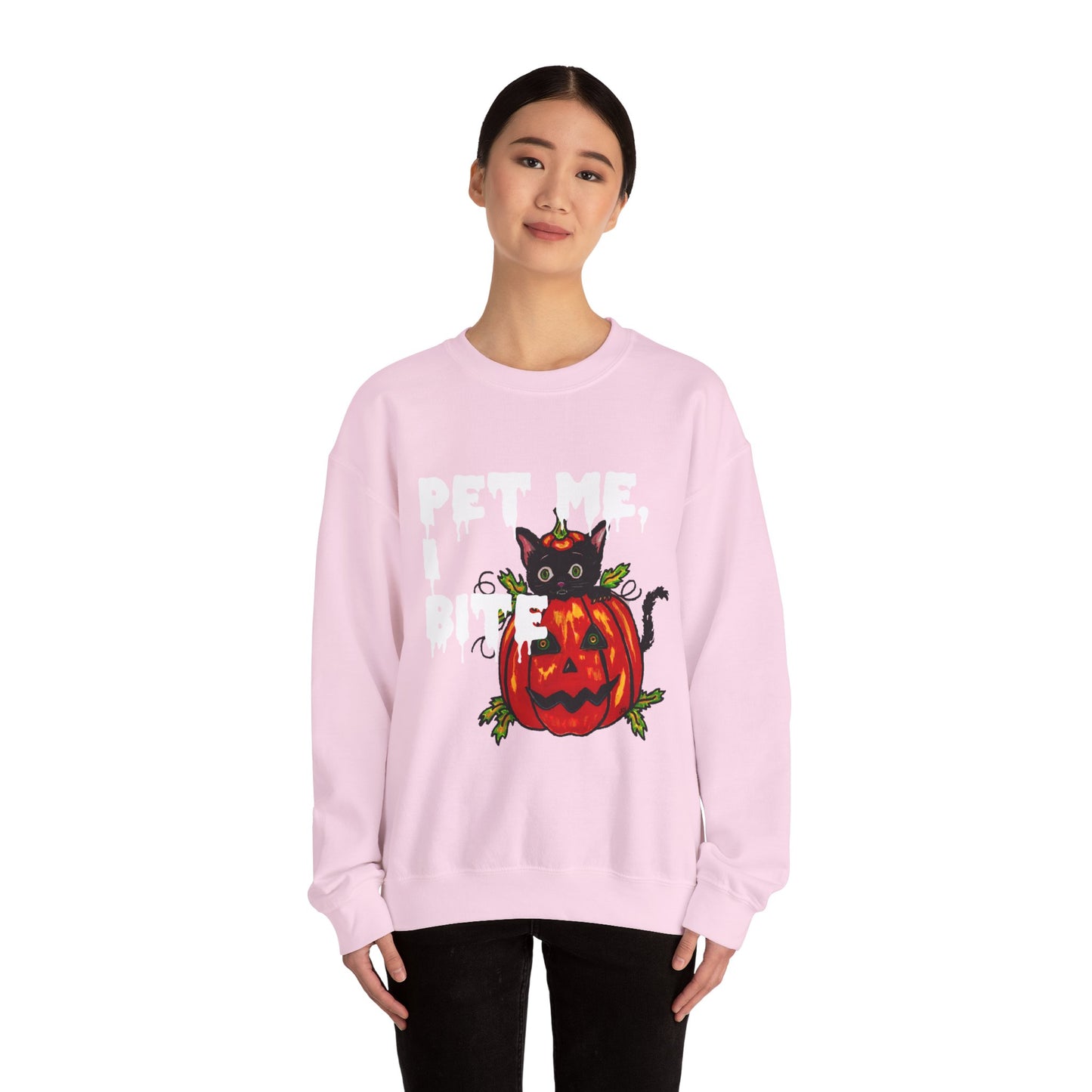 Pet Me Unisex Heavy Blend™ Crewneck Sweatshirt