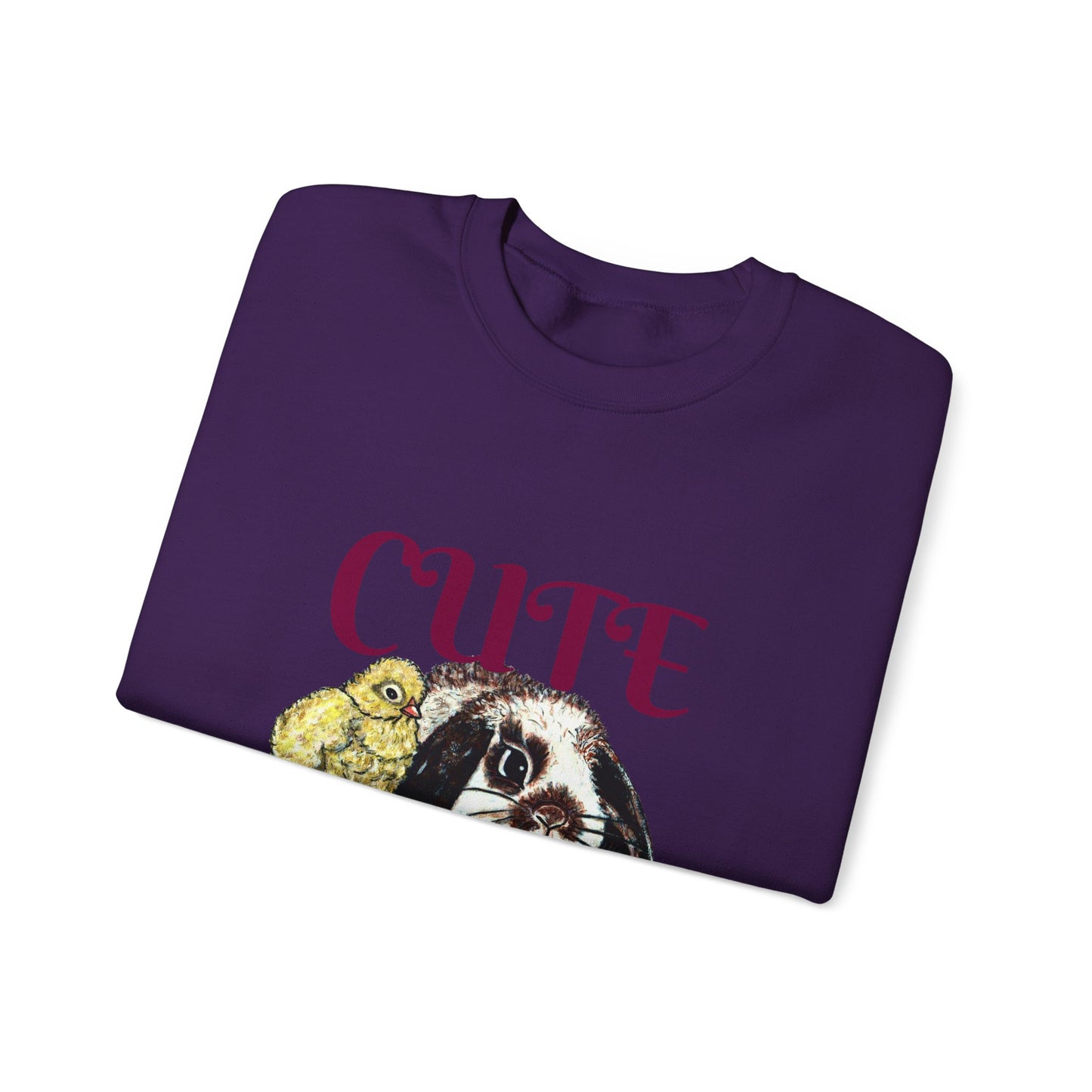 Cute and Fluffy Unisex Heavy Blend™ Crewneck Sweatshirt