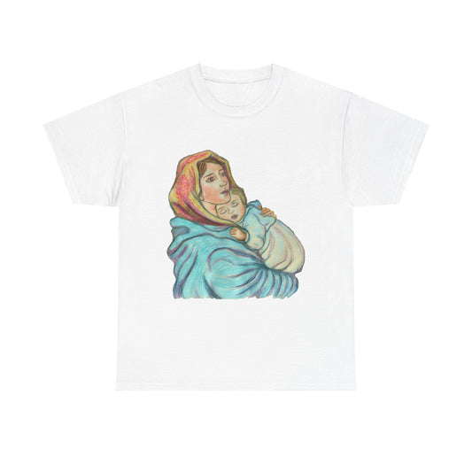 Mother and Child Unisex Heavy Cotton Tee