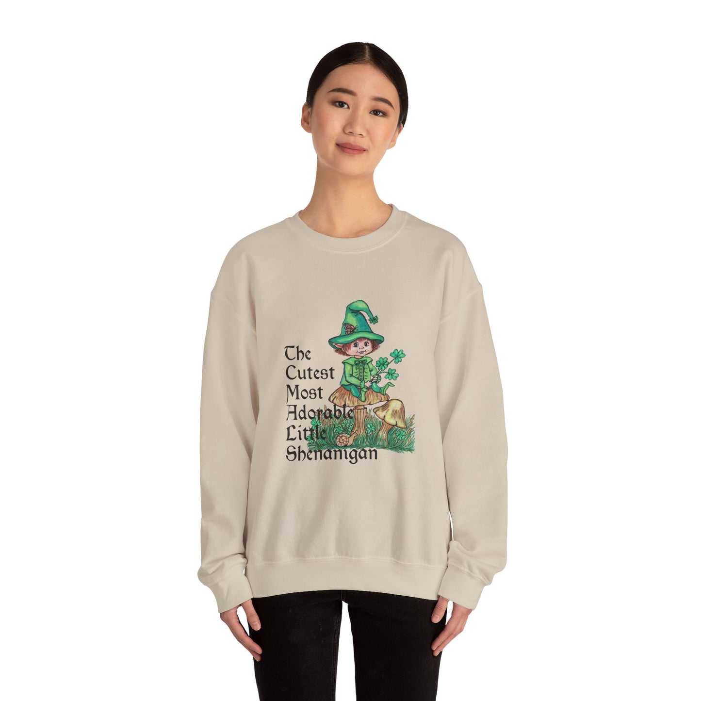 Cutest Leprechaun Unisex Heavy Blend™ Crewneck Sweatshirt
