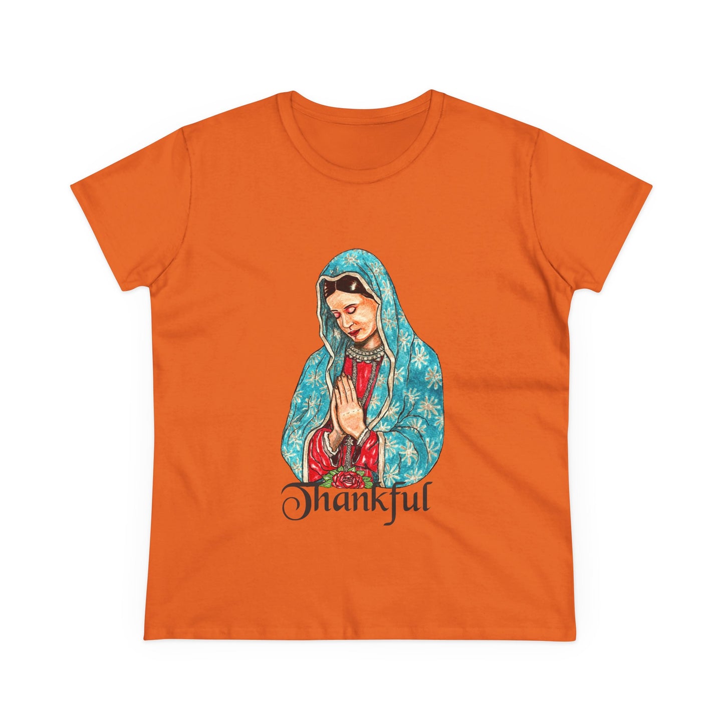Thankful Women's Midweight Cotton Tee