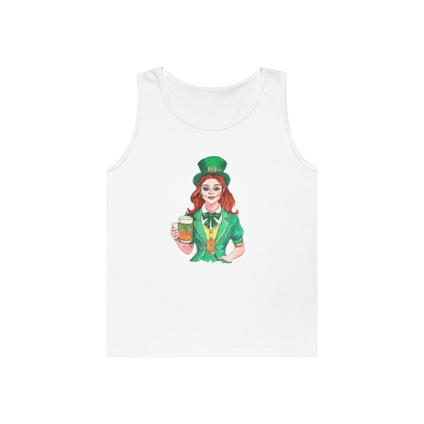 Paddy's Day Cheers Unisex Heavy Cotton Tank Top