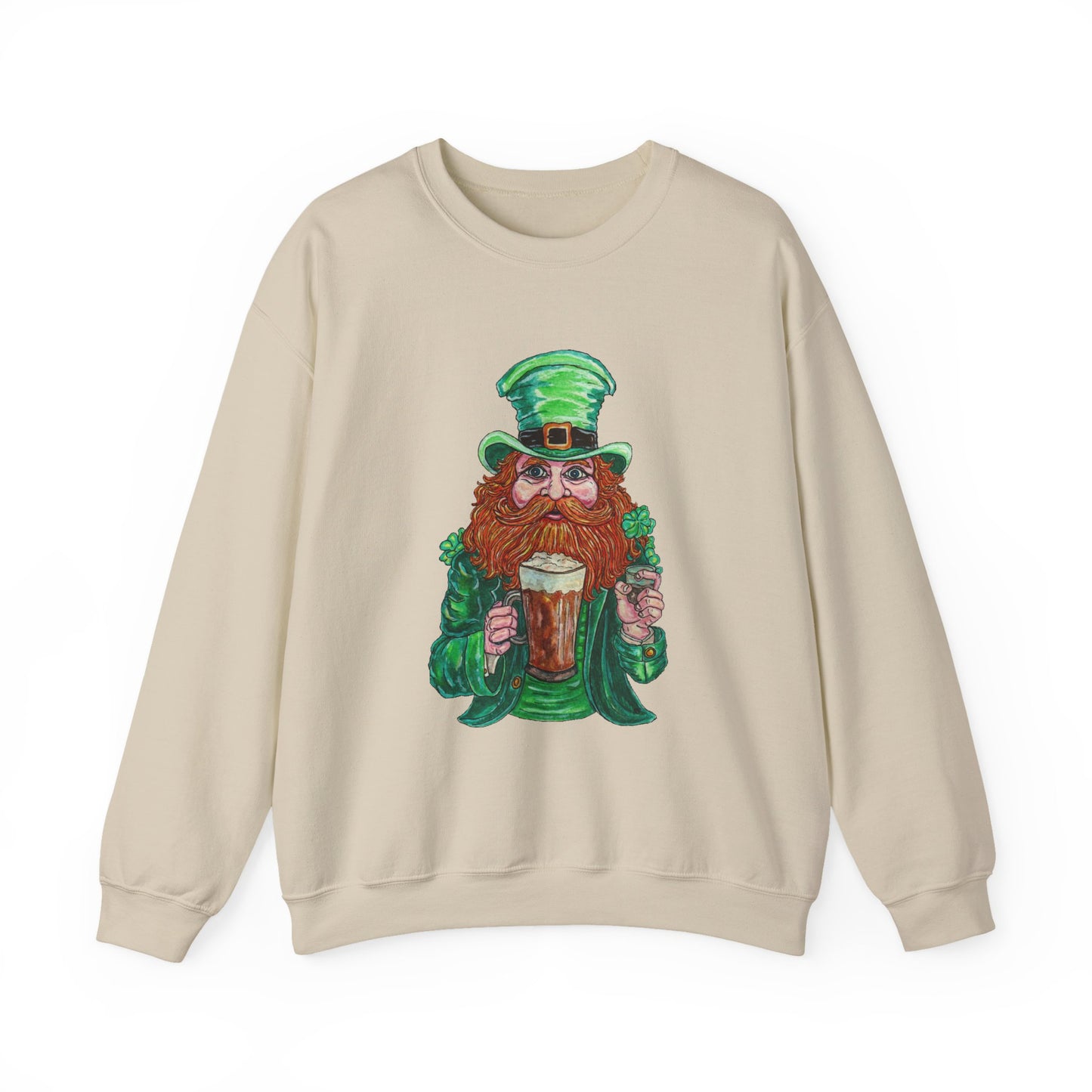 Drunken Leprechaun Unisex Heavy Blend™ Crewneck Sweatshirt