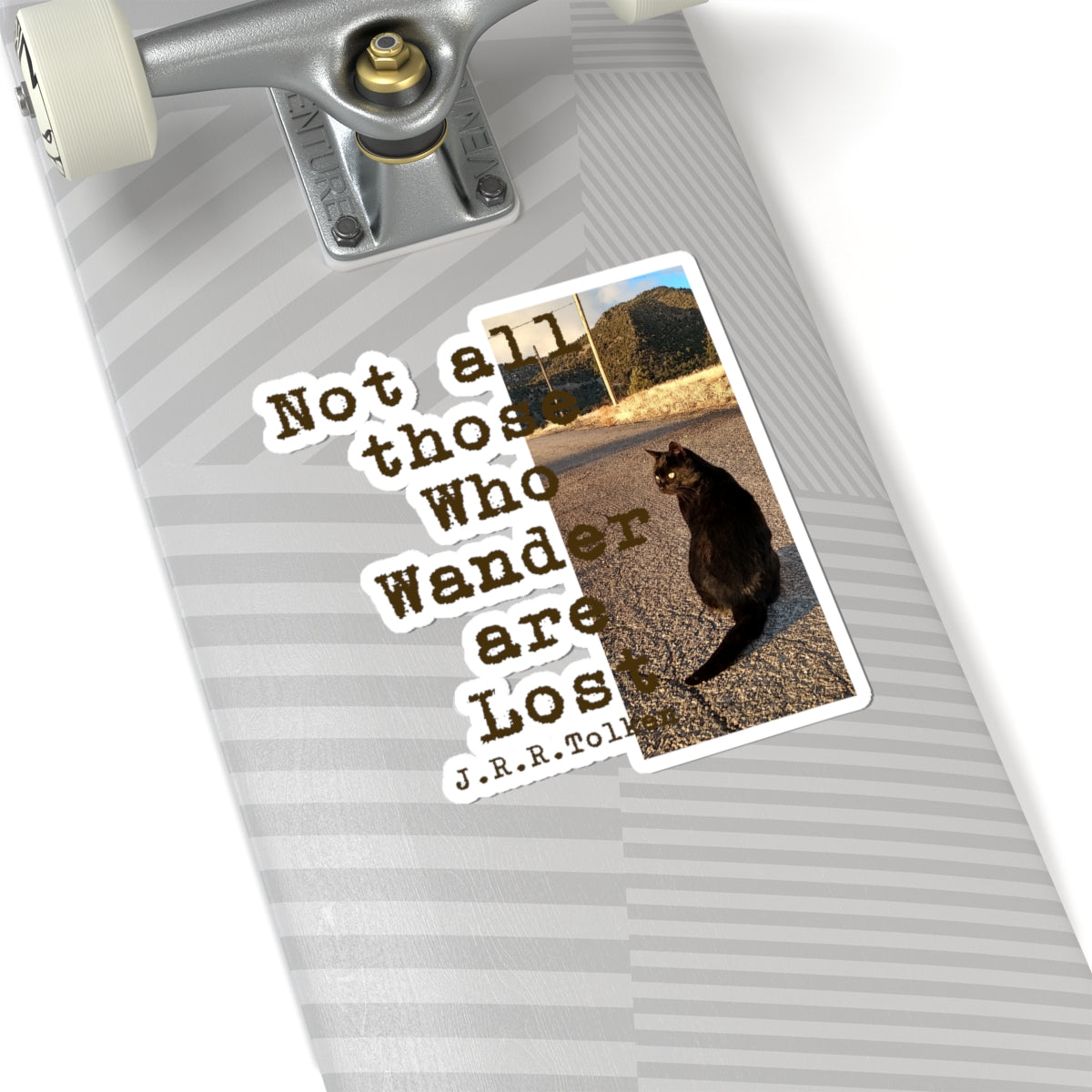 Wandering Kitty Kiss-Cut Stickers