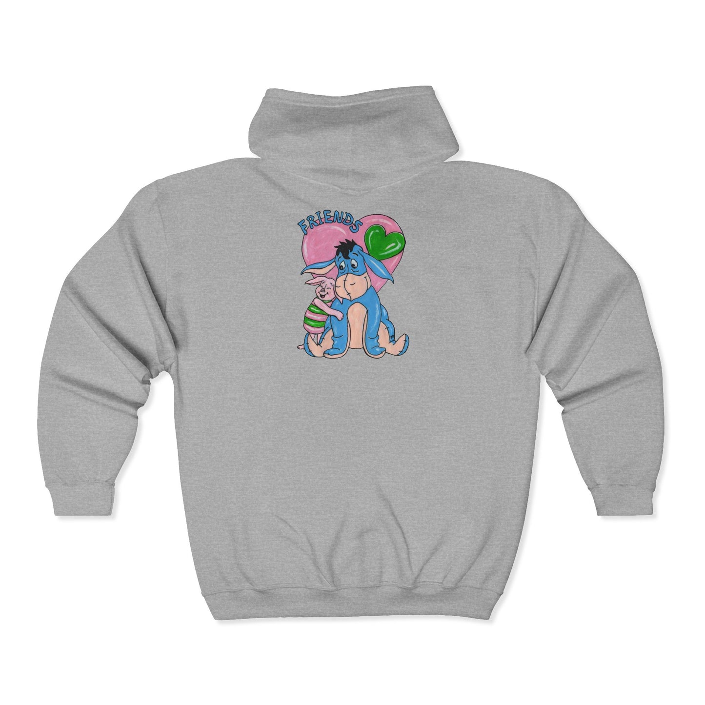 Best Friends Unisex Heavy Blend™ Full Zip Hooded Sweatshirt
