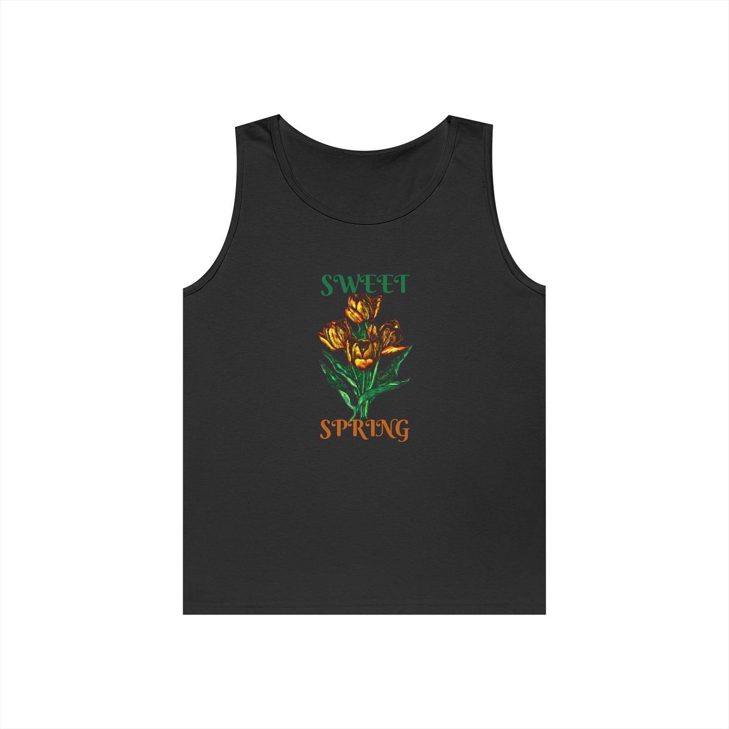 Sweet Spring Unisex Heavy Cotton Tank Top