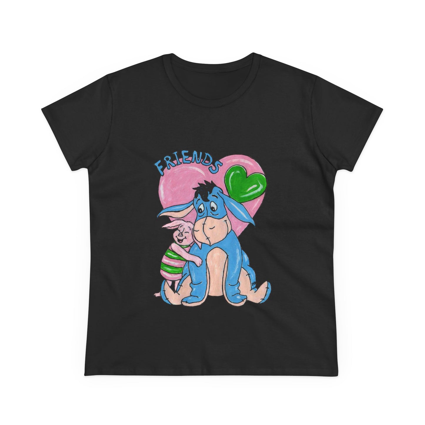 Best Friends Women's Midweight Cotton Tee