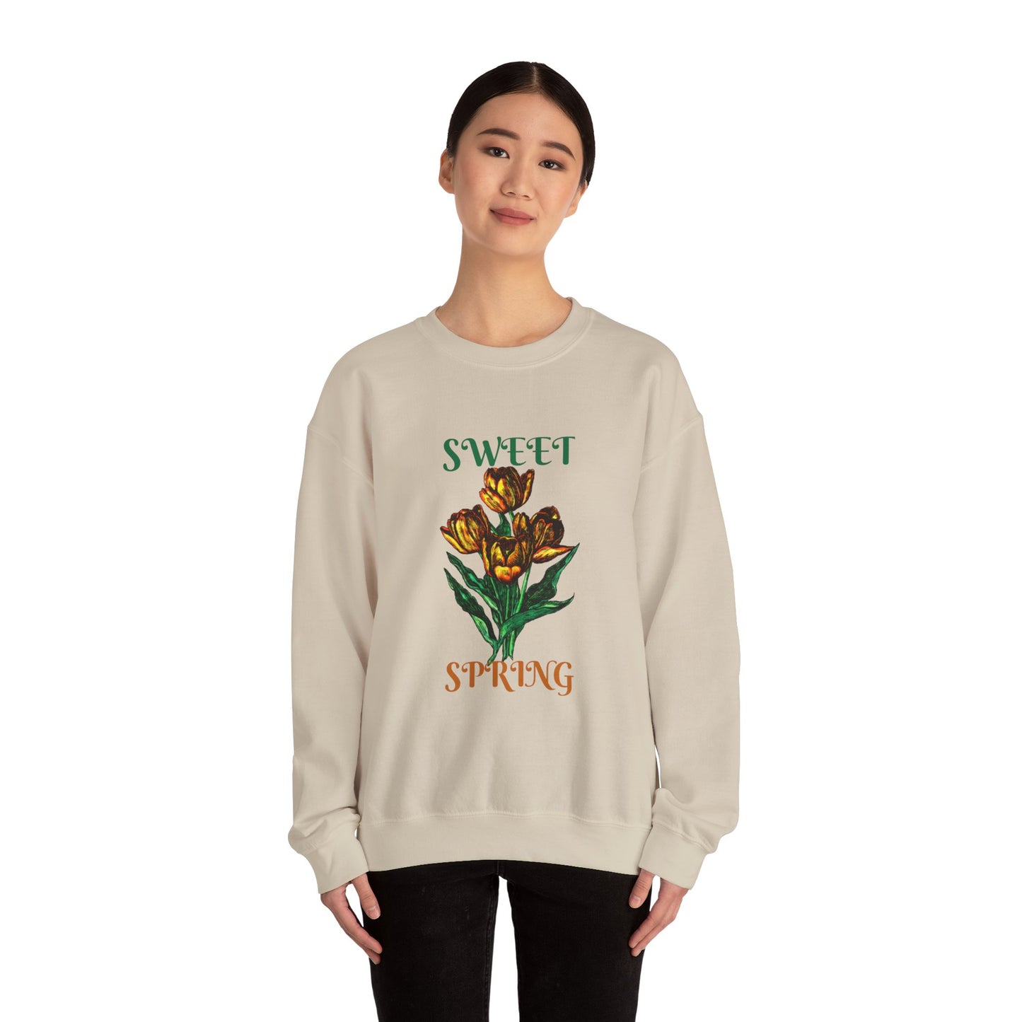 Sweet Spring Unisex Heavy Blend™ Crewneck Sweatshirt