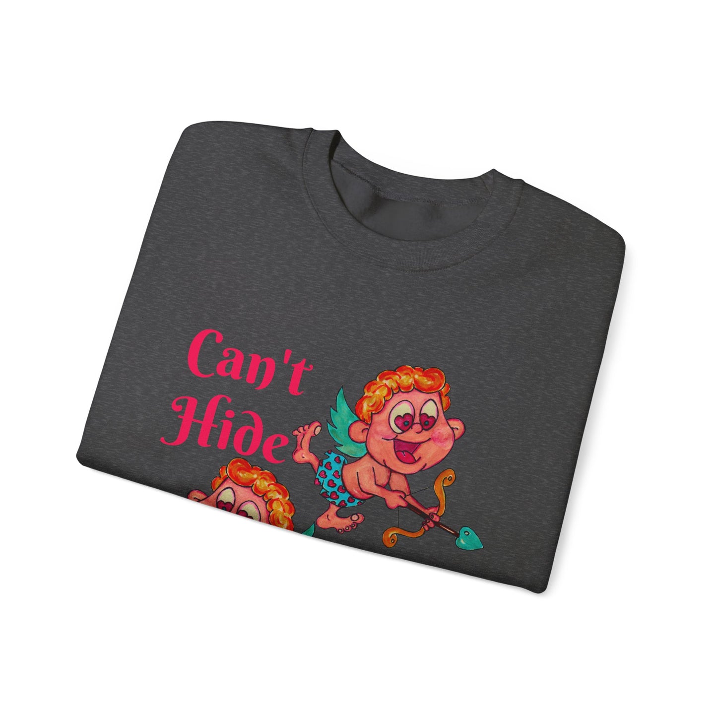 Can't Hide From Love Unisex Heavy Blend™ Crewneck Sweatshirt