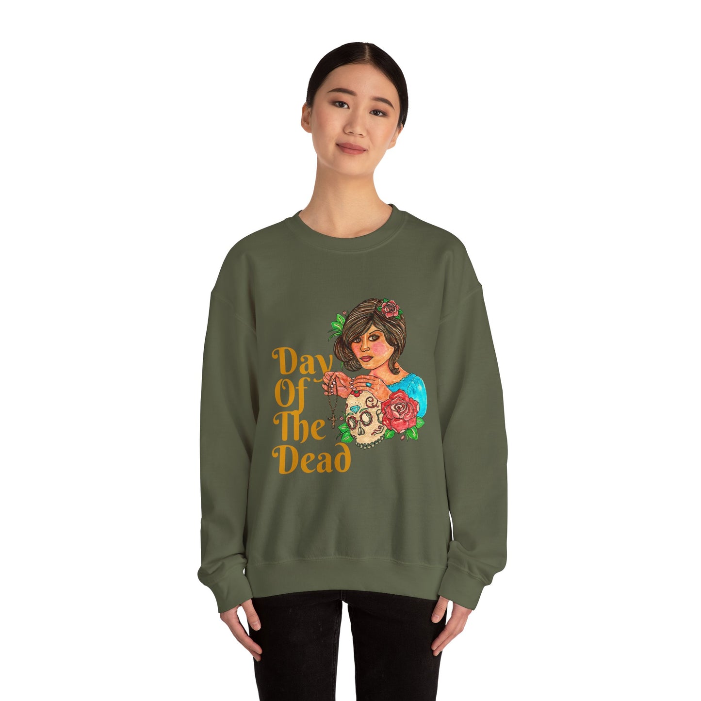 Day of the Dead Unisex Heavy Blend™ Crewneck Sweatshirt