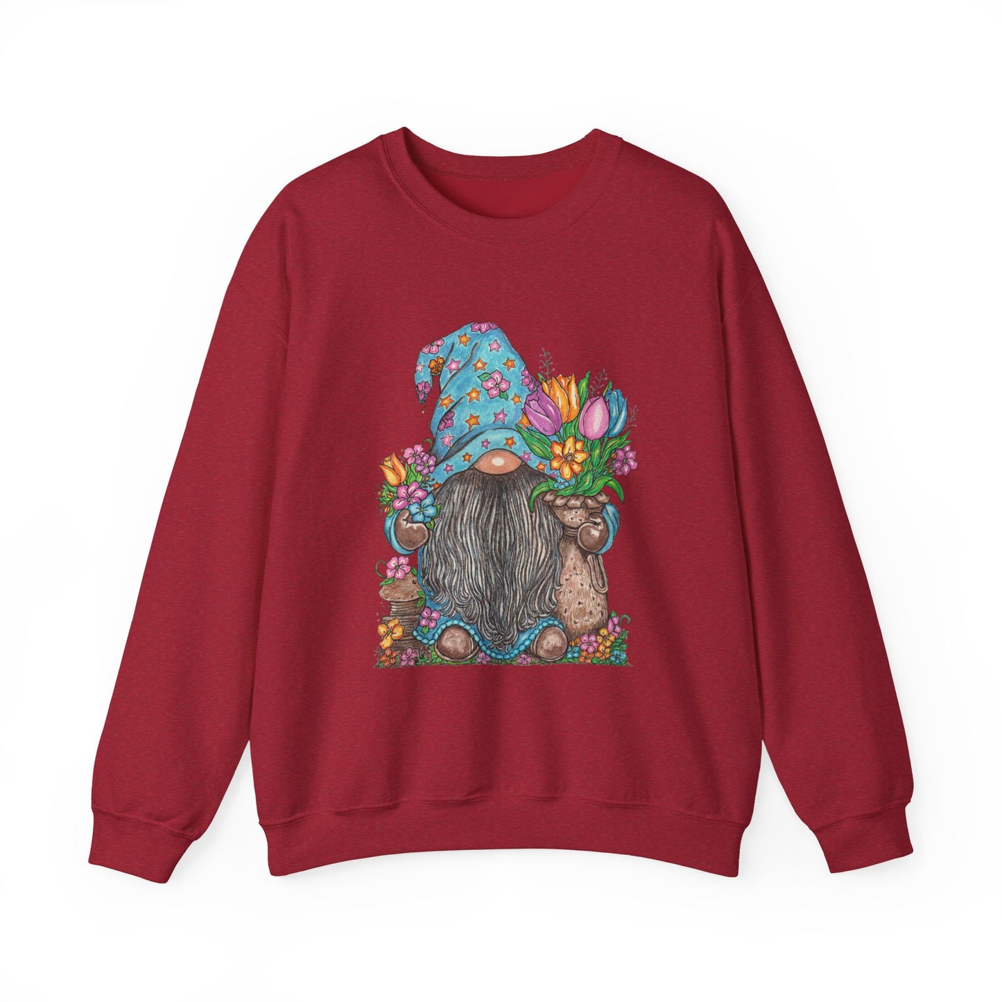 Gardening Gnome Unisex Heavy Blend™ Crewneck Sweatshirt