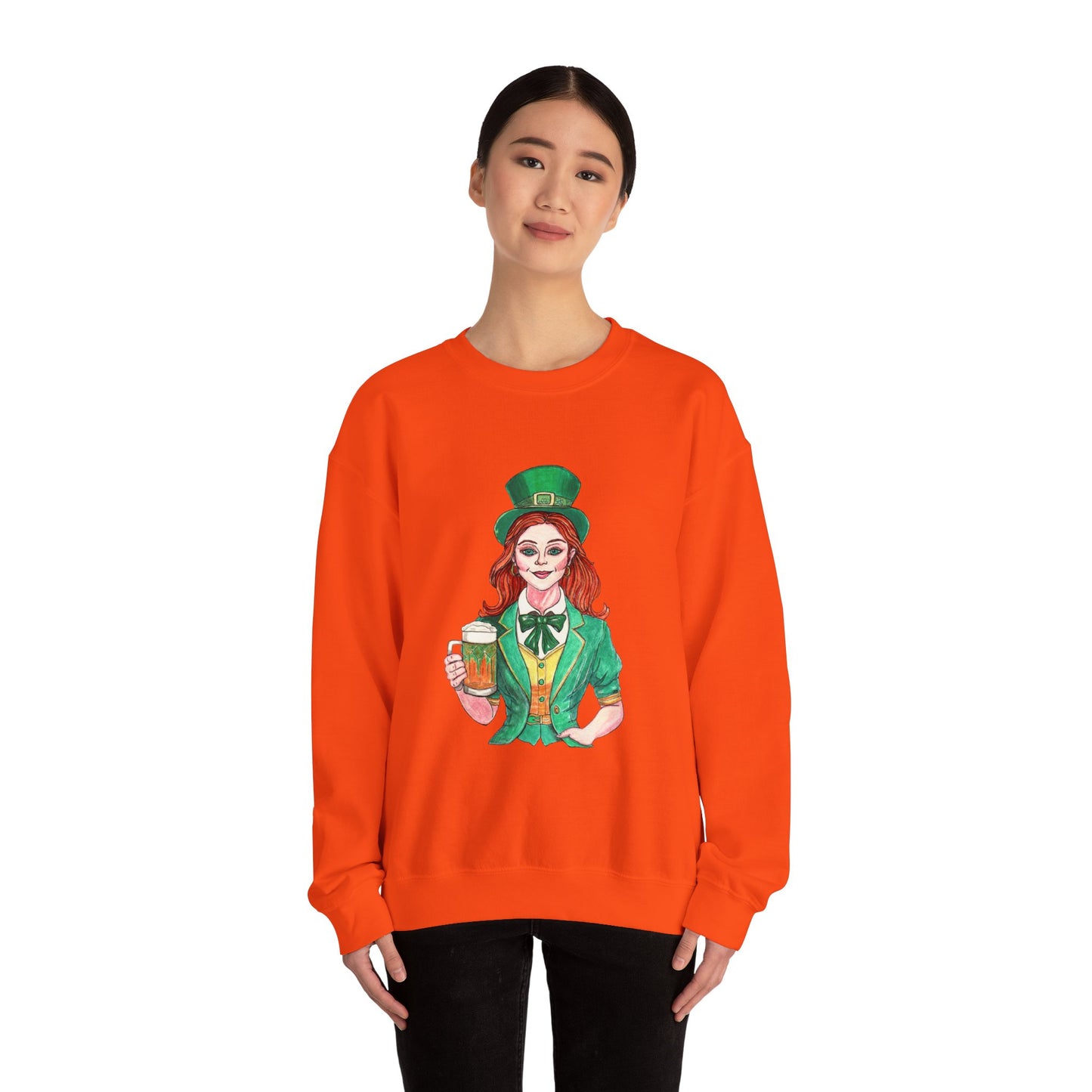 Paddys Day Cheers Unisex Heavy Blend™ Crewneck Sweatshirt