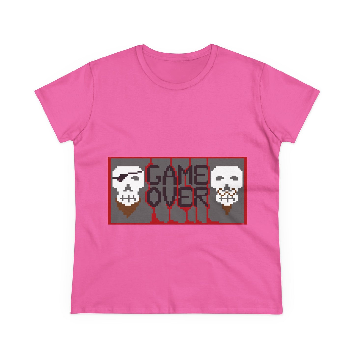 Game Over Women's Midweight Cotton Tee