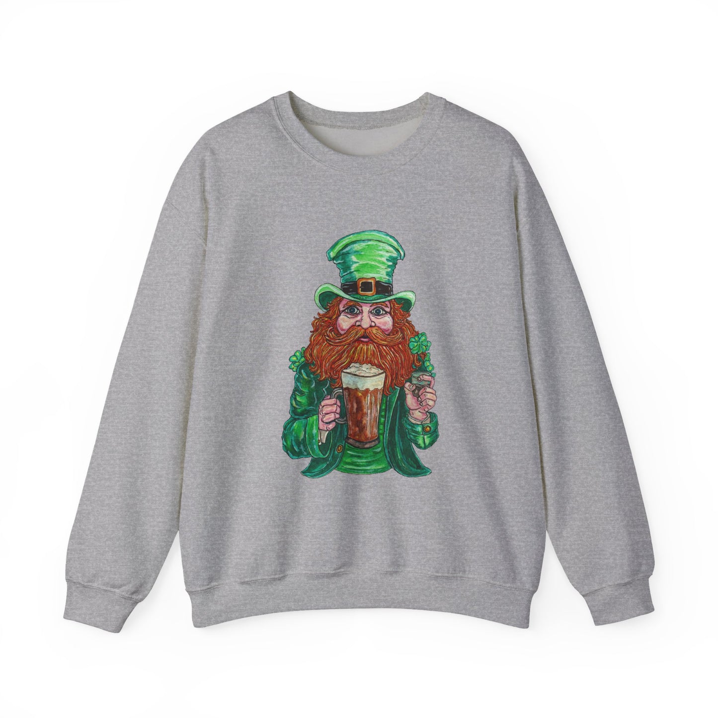 Drunken Leprechaun Unisex Heavy Blend™ Crewneck Sweatshirt