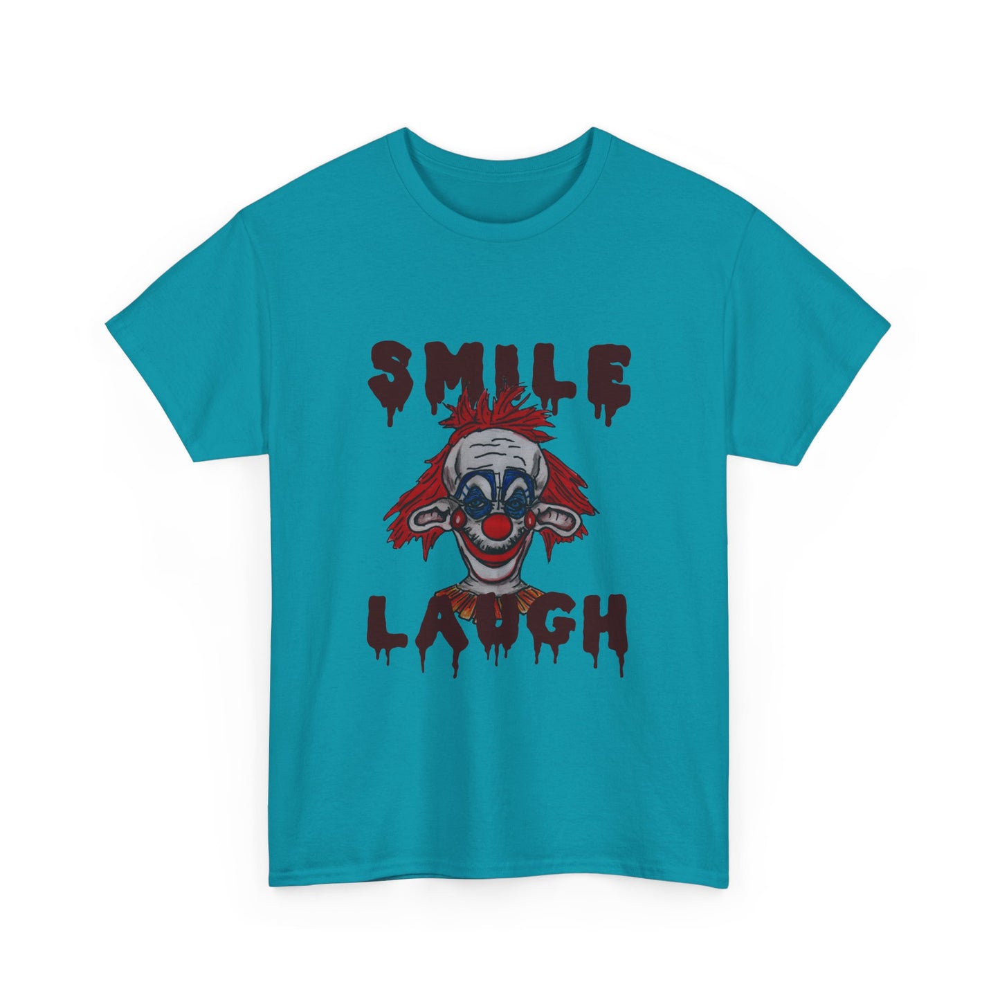 Smile, Laugh Unisex Heavy Cotton Tee