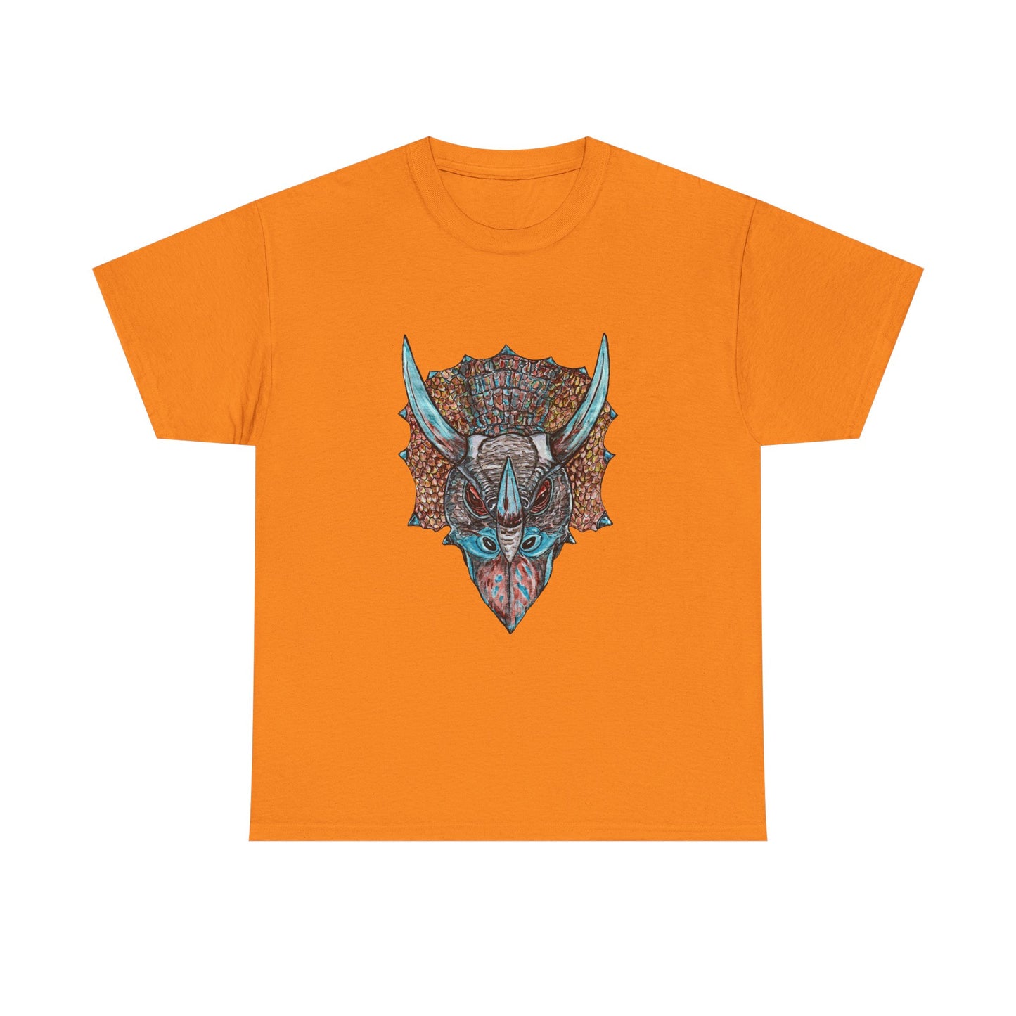 Triceratops Unisex Heavy Cotton Tee