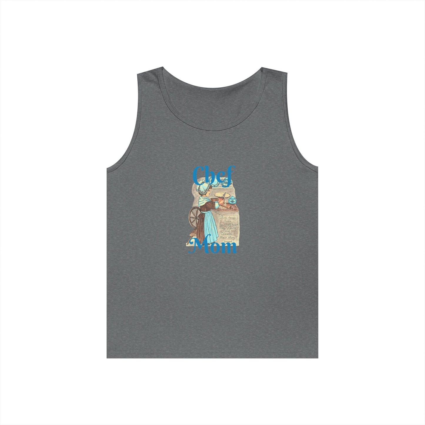 Chef Mom Unisex Heavy Cotton Tank Top