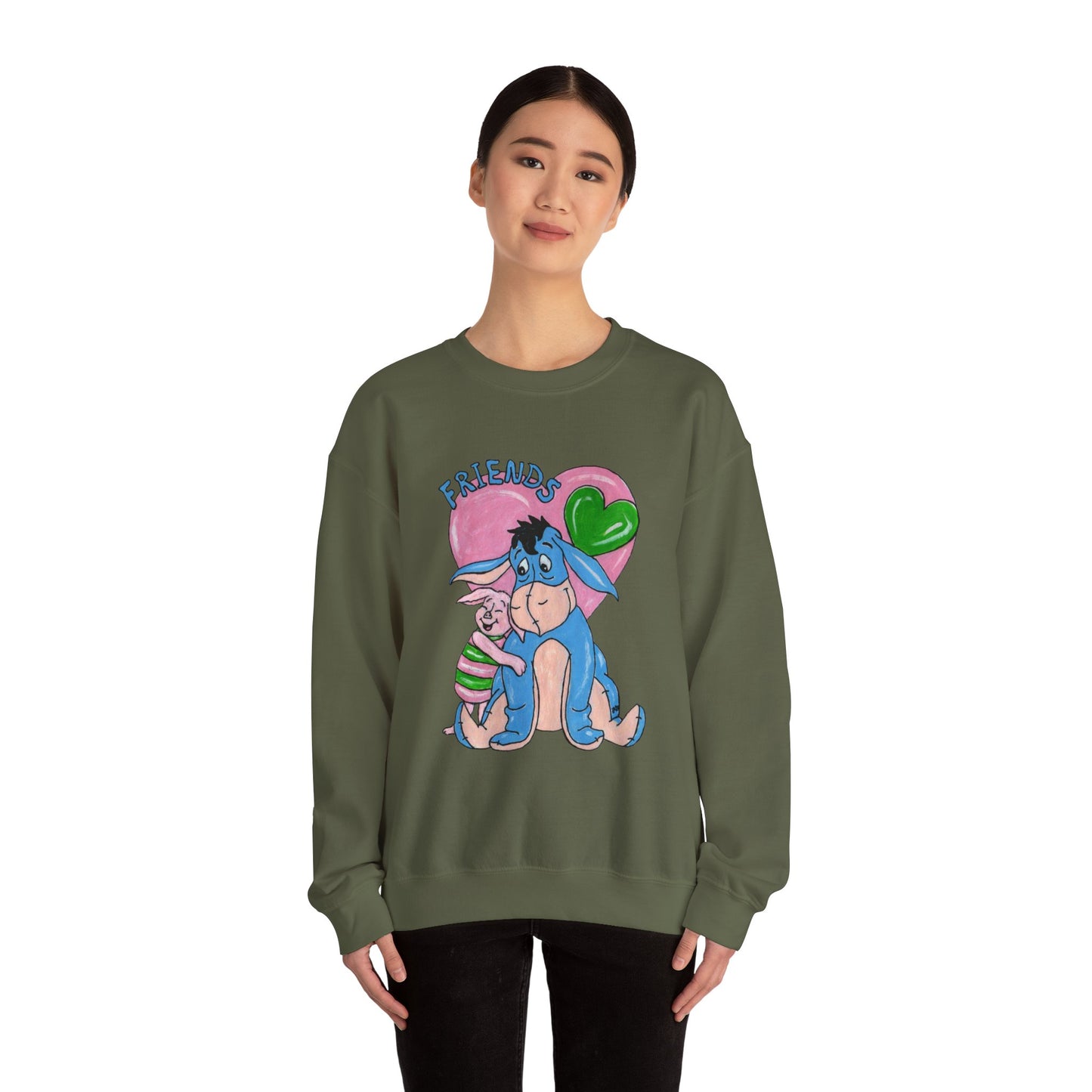 Best Friends Unisex Heavy Blend™ Crewneck Sweatshirt
