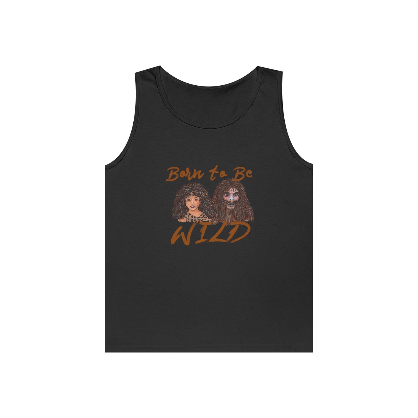 Born to be Wild Unisex Heavy Cotton Tank Top