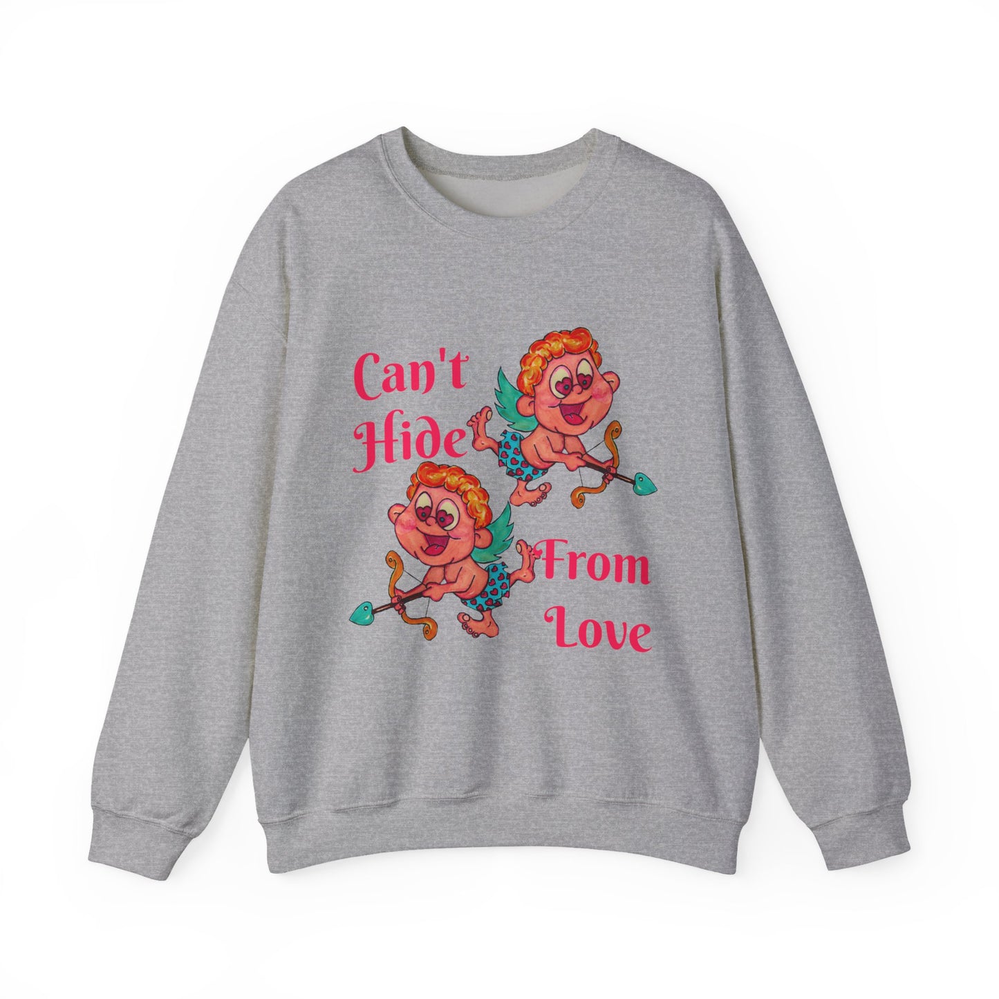 Can't Hide From Love Unisex Heavy Blend™ Crewneck Sweatshirt
