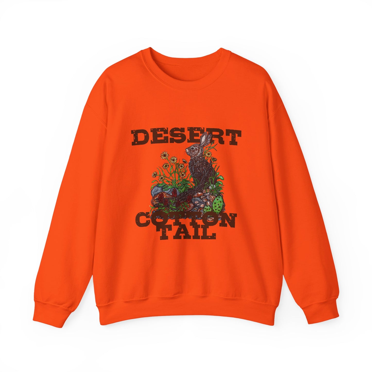 Desert Cotton Tail Unisex Heavy Blend™ Crewneck Sweatshirt