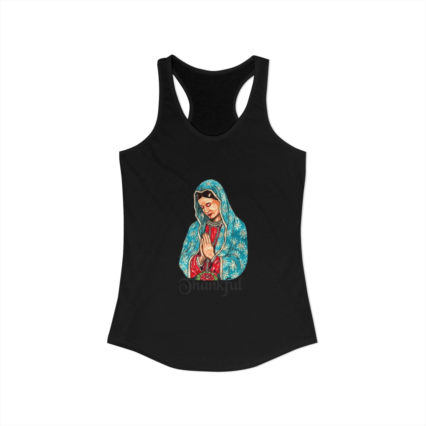 Thankful Women's Ideal Racerback Tank