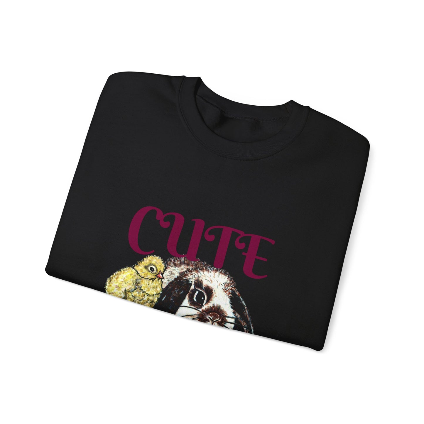 Cute and Fluffy Unisex Heavy Blend™ Crewneck Sweatshirt